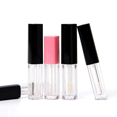 1.2ml Plastic Cylinder Lipgloss Tube met lange kap Aanpasbare kleuren aanvaard
