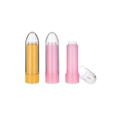 Plastic leeg lippenstiftbuis met een capaciteit van 1 g