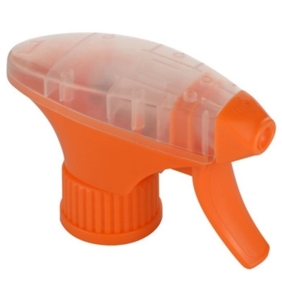 Aanpasbare kleuren 28/410 Plastic Trigger Sprayer met dubbel schelp PP materiaal