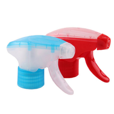 Aanpasbare kleuren 28/410 Plastic Trigger Sprayer met dubbel schelp PP materiaal