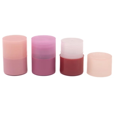 Unieke Stijl 15ml Schroefdraaiende Plastic Lipgloss Fles Ondersteunt Maatwerk
