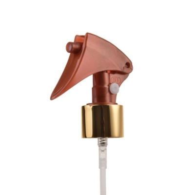 24/410 28/410 Trigger Sprayer met aluminium rok met knopknop