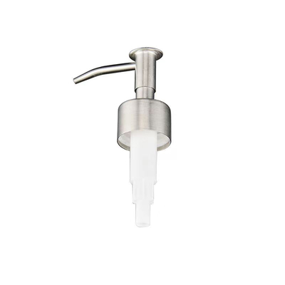 Luxe metalen lotion pomp 24/410 28/410 roestvrij staal lotion pomp