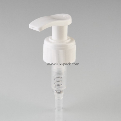 Plastic lotion pump 24/410 en 28/410 PP materiaal