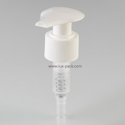 Plastic Lotionpomp Met Links Rechts Schakelaar Voor Cosmetische Fles