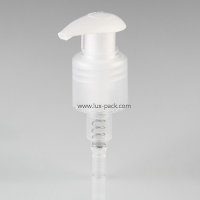 Aangepaste kleur PP plastic lotionpomp voor cosmetica 24mm 28mm