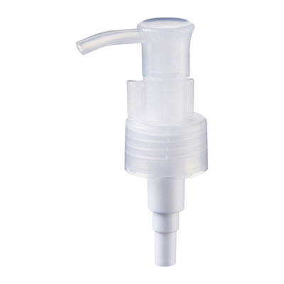 Aangepaste PP lotionpomp met clip voor huidverzorging 24/28mm