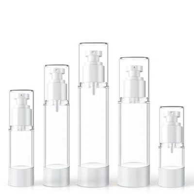 Plastic Airless Fles 15ml tot 120ml met Spuitkop