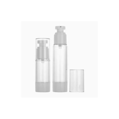 Persoonlijke plastic luchtloze fles 15 ml tot 120 ml voor cosmetica