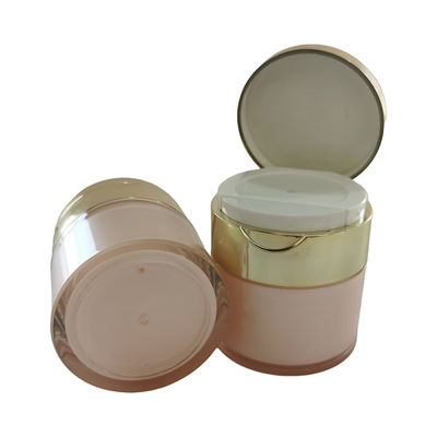 50 g acryl airless pot met flip top cap