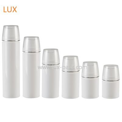 200 ml luchtloze pompfles 49,2 mm Duidelijke AS+PP cosmetische verpakking