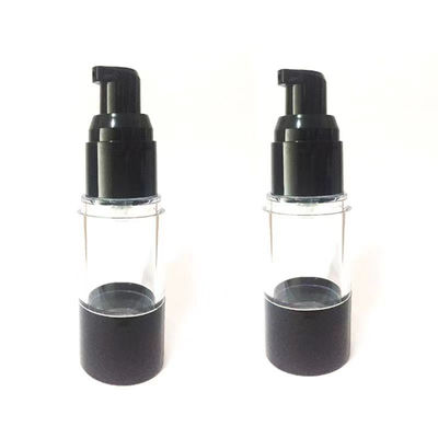 Op maat gemaakte 15 ml 30 ml 50 ml lekkagevrije, gecontroleerde, luchtloze pompfles voor huidverzorging en cosmetica