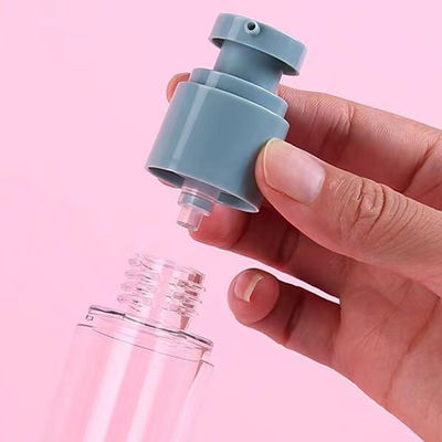 Plastic luchtloze fles 15-100 ml met spuitpompkop