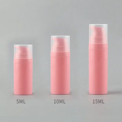 5 ml 10 ml 15 ml plastic PP luchtloze fles voor cosmetische lotion