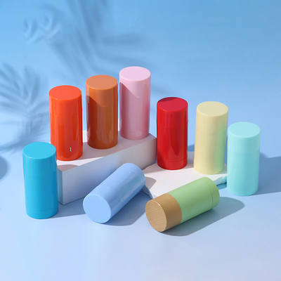 Aangepaste Kleur Plastic Deodorant Stick 15g-100g Recyclebaar