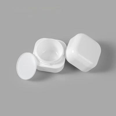 Op maat gemaakte Plastic PP Square Cream Jar 20g tot 100g