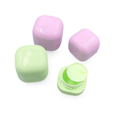 Op maat gemaakte Plastic PP Square Cream Jar 20g tot 100g