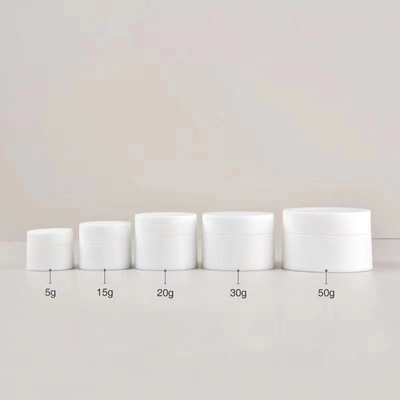Op maat gemaakte plastic PP-crèmepot 5 tot 50 g voor cosmetische producten