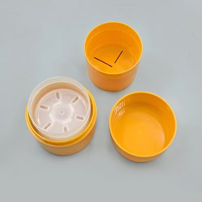 50 g Plastic PP Cosmetic Jar voor Reinigingscrème