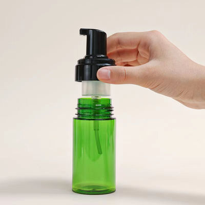 Groothandel plastic PET-schuimpompfles met aangepaste kleur voor cosmetische vloeibare zeep