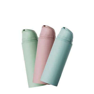 50 ml hervulbare luchtloze pompfles met aanpassing van het kleurenprintwerk voor huidverzorging en cosmetica