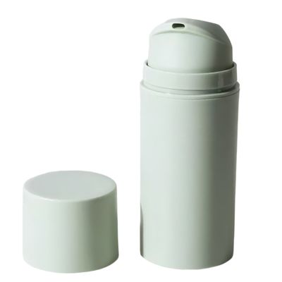 50 ml hervulbare luchtloze pompfles met aanpassing van het kleurenprintwerk voor huidverzorging en cosmetica