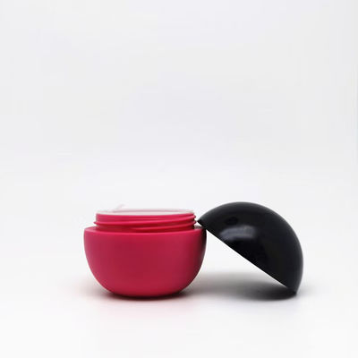 Sferische 25g plastic crème pot met ergonomisch ontwerp voor eenvoudig gebruik in de huidverzorging