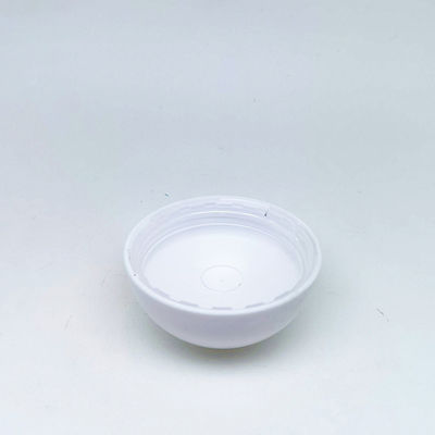 Witte 25g PS Plastic lichtgewicht bolvormige crème pot met 100% vers PET en 20 dagen doorlooptijd
