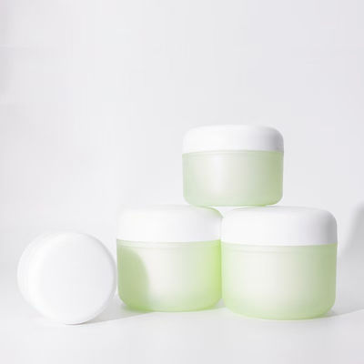 All Matt PP Plastic Cream Jar with 100% Fresh PP Material and Double Layer Design for Cosmetic Packaging