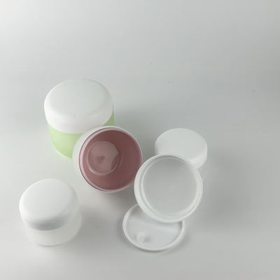 All Matt PP Plastic Cream Jar with 100% Fresh PP Material and Double Layer Design for Cosmetic Packaging