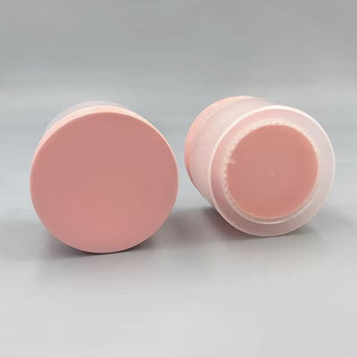 Custom Color 80g Matte Oppervlak PP Plastic Ronde Crème Pot Met Disc voor Cosmetische Verpakking