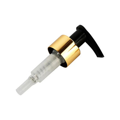 24/410 28/410 Aluminium-goud cosmetische pomp Plastic emulsie dispenser voor handwasfles Hervulbare lotion pomp voor lichaamswas
