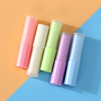 Customized Matte Finish Lipstick Tube with PP Cap in 12.7mm 10mm and 8mm Diameters