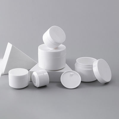Wholesale Double Wall Plastic PP Cream Jar with Gasket in 5G-100G Size Range MOQ 10000pcs