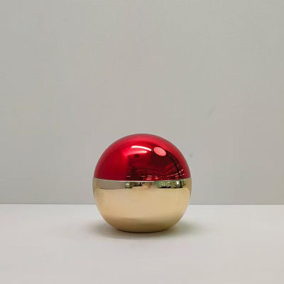 5g/25g/50g/80g Dubbele lagen ronde bolvormige plastic crème pot Huidverzorgings- en schoonheidsproducten