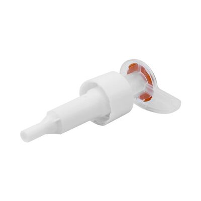 Plastic Lotionpomp met meerdere maten 24mm 28mm morsbestendig afdichtingsontwerp en aangepaste buislengte voor vloeibare zeepflessen