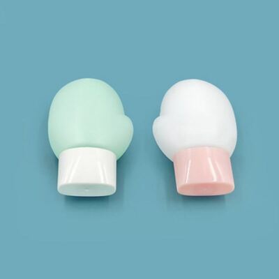 60/100ML Vinger-vormige Zonnebrandcrème Fles voor Zonnebescherming Draagbaar voor Strand Buitenactiviteiten