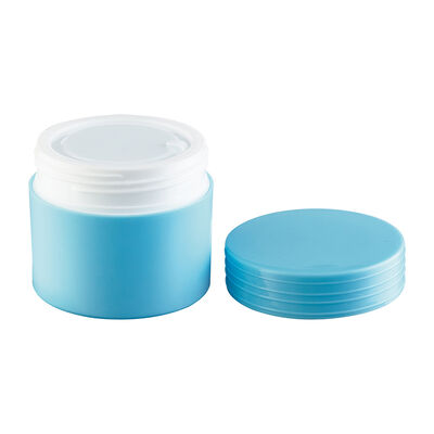 Anti-slip Design 80g PP Crème Pot met Matte Oppervlak en Trek-hand Pakking voor Cosmetische Crème Opslag