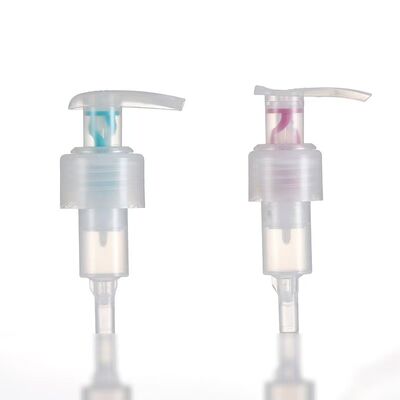 Volledig kunststof lotion dispenser pomp met 24mm 28mm opties en aanpasbare kleuren voor diverse toepassingen