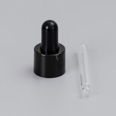 18mm 20mm 24mm halsgrote siliconen pipet Plastic dropper voor essentiële olie met chemische weerstand en nauwkeurige meting