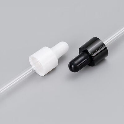18mm 20mm 24mm halsgrote siliconen pipet Plastic dropper voor essentiële olie met chemische weerstand en nauwkeurige meting