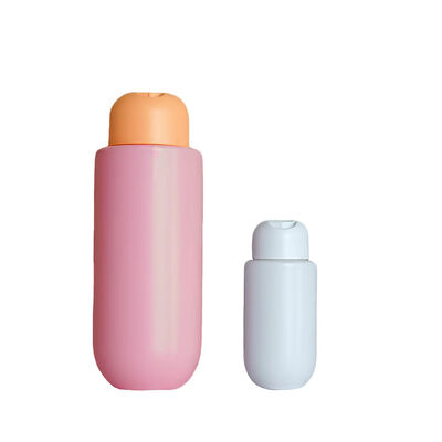 60/100/150/200/250/300/350/400ML Disc Top Cap HDPE Fles Conditioner Lotion Huidverzorging Container