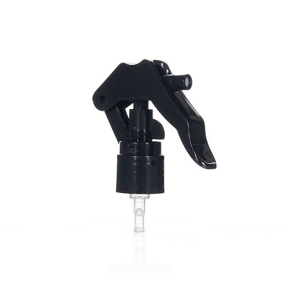 20mm 24mm 28mm Black PP Plastic Mini Trigger Sprayer Pump with ON/OFF Lock for Cleaning and Personal Care
