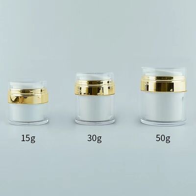 Aanpasbaar ontwerp, hervulbare airless pompfles in maten van 15/30/50/100 ml voor huidverzorging en cosmetica