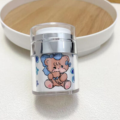 Aanpasbaar ontwerp, hervulbare airless pompfles in maten van 15/30/50/100 ml voor huidverzorging en cosmetica