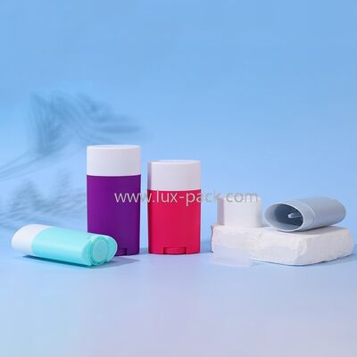 PP-materiaal 35g 50g 70g lege deodorantstok met zijdedruk en warm stempelen voor aangepaste verpakkingen