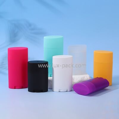 PP-materiaal 35g 50g 70g lege deodorantstok met zijdedruk en warm stempelen voor aangepaste verpakkingen
