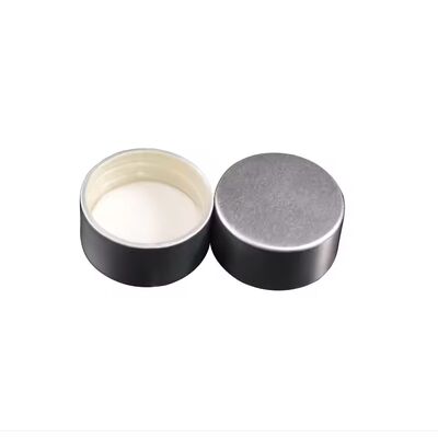 20 mm 24 mm 28 mm Zwart geribd glad plastic schroefkap Inductie afdichting pak voor cosmetische flessen