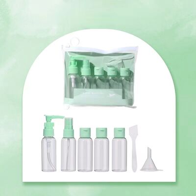 50 ml PET-lotionpompfles ️ Draagbare reisgrootte, lekvrije huidverzorgingscontainer, aangepaste kleur beschikbaar