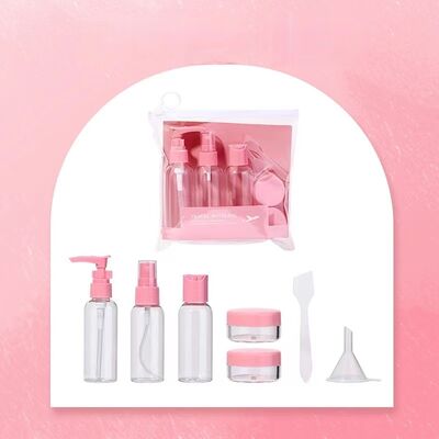 50 ml PET-lotionpompfles ️ Draagbare reisgrootte, lekvrije huidverzorgingscontainer, aangepaste kleur beschikbaar
